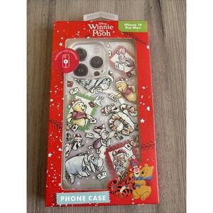 New‎ In Box Disney Winnie The Pooh iPhone 16 Pro Max Case Christmas Holiday